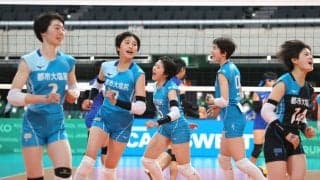 春高バレー　女子は東京都市大塩尻がストレート勝ち　男子は雄物川が２回戦へ