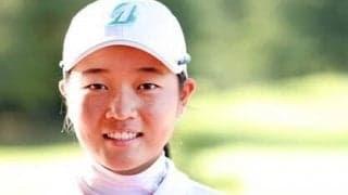 無名の女子高生が渋野日向子らとプレーオフ。女子ツアーに現れた「大器」佐藤心結は歴戦のプロをしのぐ飛距離が武器