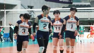 ２年ぶり出場の盛岡誠桜は初戦敗退　熊谷主将「もっと強くなる」／春高バレー