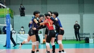 【春高】岡崎学園が京都橘にストレート勝ちし女子1回戦を突破[バレー]