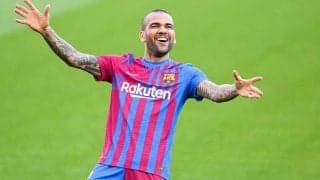 D・アウベス、ついにバルサ再デビューか…選手登録が無事完了