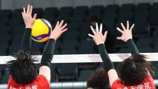 春高バレー　監督急逝の青森西、初戦敗退も「出し切った」