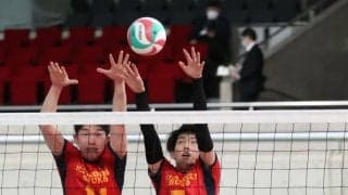 春高バレー　岩手男子代表・一関修紅が敗戦