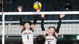 春高バレー　岩手女子代表・盛岡誠桜、初戦で力尽きる