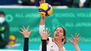 春高バレー　宮城・女子代表・古川学園が好スタート