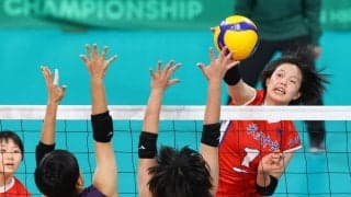 春高バレー　山形女子代表・米沢中央が手堅く勝利