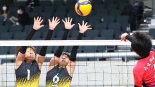 春高バレー　女子１回戦　国学院栃木（栃木）　５年ぶり白星ならず