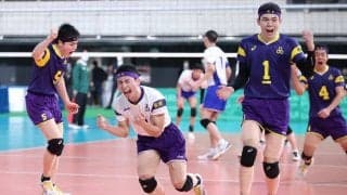 雄物川が霞ケ浦に快勝　石塚蓮主将「やりきることができた」／春高バレー