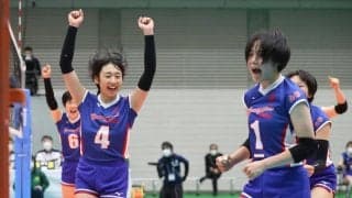 米沢中央・亀井姉妹が奮闘／春高バレー