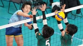 前回準優勝の大阪国際滝井、浜田主将「先のことを考えず」／春高バレー