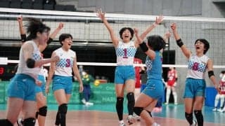 春高バレー　女子・共栄学園　死闘制し３回戦へ