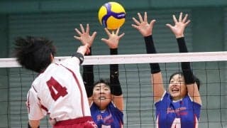 春高バレー　成熟の米沢中央、初のベスト８に王手