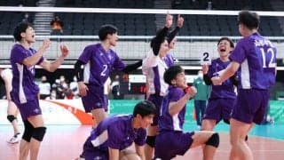 山形中央、金星で初１６強！前回４強の市尼崎を逆転「全員、負けるなんて思ってなかった」／春高バレー