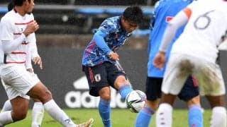 ガンバ大阪「片野坂新政権」で期待される18歳・中村仁郎！U-22日本代表で決めた「まるでロッベン」の「カットインからのスーパーゴール」