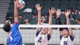 春高バレー　〝台風の目〟県岐阜商、３回戦で散る