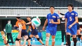 高松工芸に逆転負けも…東海大札幌の川松憲迪「楽しかった」／春高バレー