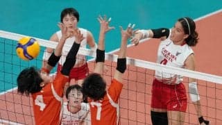 春高バレー　女子準々決勝　古川学園、３年連続で準決勝進出