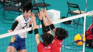 春高バレー　金蘭会、２大会ぶり４強　両エースが爆発