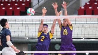 雄物川が大物食い、６度Ｖの崇徳撃破　ノーシードからセンターコートに！石塚「自分たちはチャレンジャー」／春高バレー