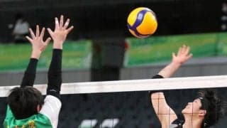 下北沢成徳、全戦ストレート！危なげなく４強／春高バレー