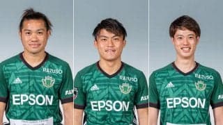 J3降格の松本、田中パウロ淳一らMF3名と契約更新
