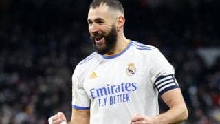 通算301ゴールのベンゼマ、レアル史上4人目の偉業達成も「勝ったことが一番大事」