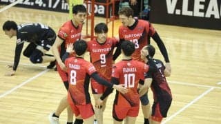 Vリーグの試合結果一覧（V1男女・1月8日）