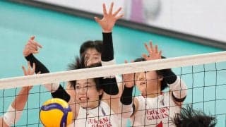 春高バレー　女子決勝　古川学園（宮城）、２２大会ぶりの優勝ならず