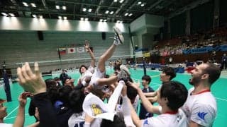 Vリーグの試合結果一覧（V1男女・1月9日）