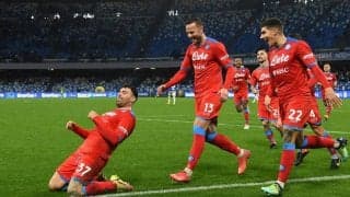 ペターニャのバイシクル弾でナポリが吉田欠場のサンプに勝利《セリエA》