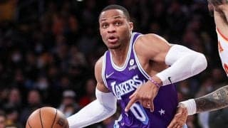 連勝の止まったレイカーズ…ウェストブルックは「今夜以外は正しい方向に進んでいる」