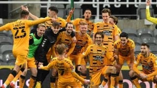 「これはひどい」試合後に全員でのCロナのパフォーマンス披露！ FAカップでニューカッスルにジャイアントキリングの英3部チームに非難殺到「恥ずかしい」