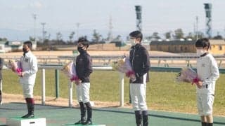 中京競馬場で行われた「2021年度 厩舎関係者表彰式」