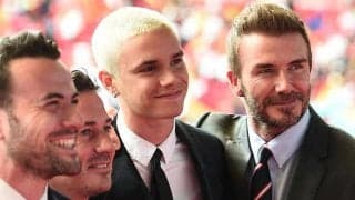 ジャスティン・ビーバーも「大好きだ」と反応！ ベッカム息子のロメオが首裏に父親と同じ柄のタトゥー