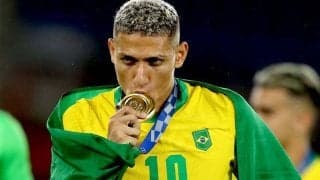 東京オリンピックの得点王リシャルリソン、左足に“金メダル”のタトゥー！ファンは「次はワールドカップだね」と期待の声