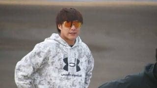 鷹柳田のゴツい胸板が「えげつない」　ムキムキ肉体美に「かっこ良すぎてクラクラ」