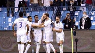 スーペル・コパでの“クラシコ”に勝利したレアル、アンチェロッティ監督は「3つのゴールはどれも壮観」