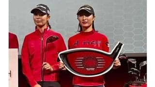 ウッズ使用の新ドライバーに手応え　女子プロ鶴岡果恋「かっこいい。飛距離が伸びた」