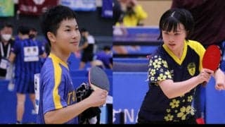 男女計88名が参加　高田高・前出陸杜、桜丘高・小林りんごが1位に＜高体連卓球専門部冬季合宿＞