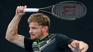 ゴファンが左ヒザに不安を残して途中棄権「明日の朝に検査をして、何ができるかだ」