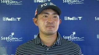 金谷拓実「明日以降も自分らしいプレーが出来れば」　松山英樹と並ぶ日本勢トップ発進