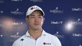 中島啓太「毎日成長して行けるように明日からも頑張りたい」　3アンダー40位スタート