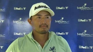 小平智「スコアが出ていないのがもどかしい」　119位タイから巻き返しを狙う