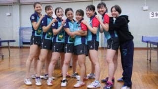 8人中5人が全国ランク経験者　一般入試の選手も所属する青山学院大学女子卓球部に潜入