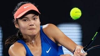  完敗のラドゥカヌ「練習不足」 