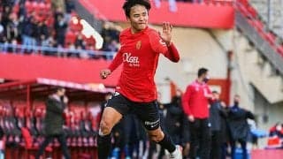 久保建英が圧巻の直接FK弾で今季公式戦2点目!　エスパニョール撃破のマジョルカがベスト8進出!《コパ・デル・レイ》