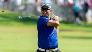 【ゴルフ】松山英樹が猛チャージ「63」で単独2位浮上　首位と2打差で最終日へ