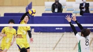 Vリーグの試合結果一覧（V2男女・16日）