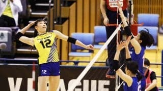 Vリーグの試合結果一覧（V1男女・1月16日）