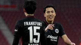 鎌田が先制弾もフランクフルト、アウグスブルクにドロー《ブンデスリーガ》